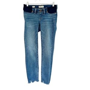 Madewell maternity jeans w/ side panel